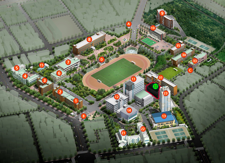 부설초등학교 체육관