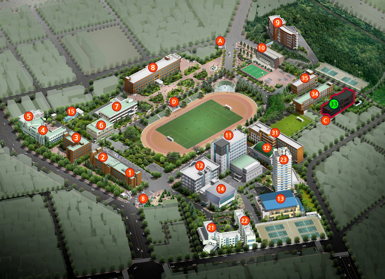 부설초등학교 파랑새관